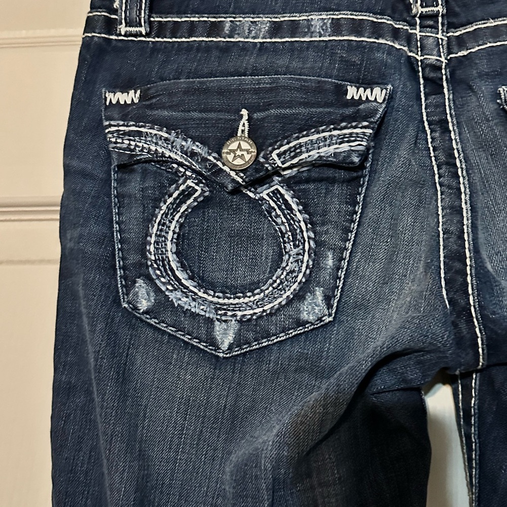 Big Star Women's Boot Cut Jeans - Dark Blue